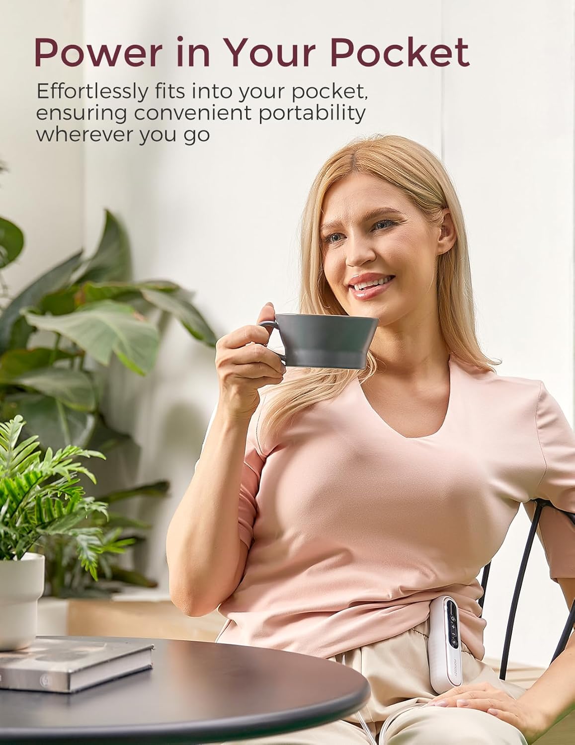 Momcozy Breast Pump V2 Pro Ultra-Lightweight, Hands-Free & Portable Wearable Pump